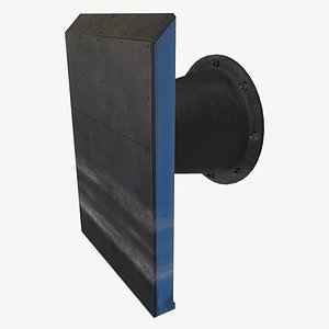Berth Fender Super Cone 3D model