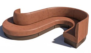 3D booth radius 17inch