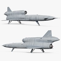 Military Surveillance Drone with Delta Wing
