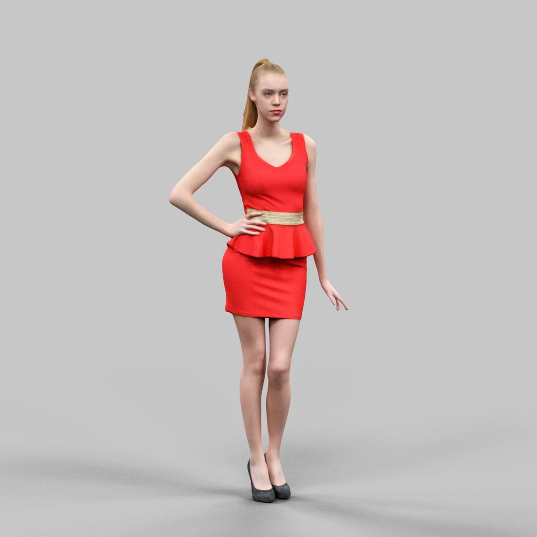 3d Scanned Photogrammetry Rendering Model