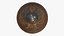 Fantasy Shield RPG Viking Lenticular Round Heater Mittelalterlicher Templer Porpax Griechischer Aspis Hoplite Kite