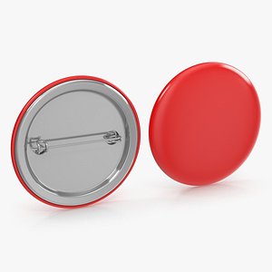 3D Button Badge