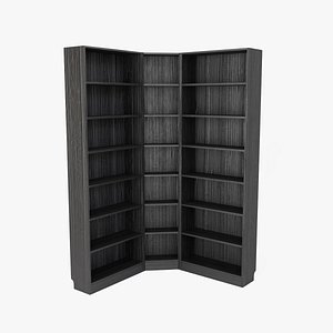 Bookshelf 02 - Black Oak