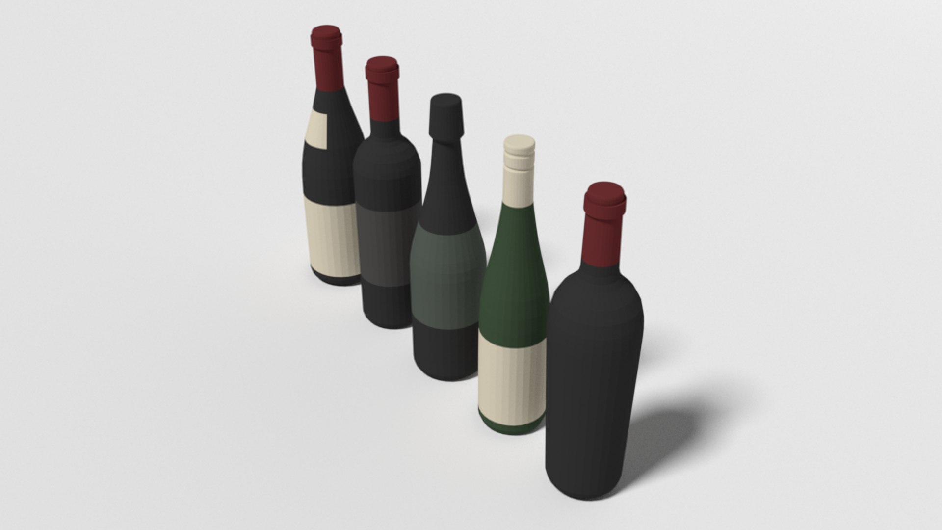 wine bottles model https://p.turbosquid.com/ts-thumb/NR/E1xmLT/kucD11K7/lowpoly_wine_bottles_08/png/1586193399/1920x1080/fit_q87/4bf1c71d09bf690faf72e8a2ad1ca841e53aaba9/lowpoly_wine_bottles_08.jpg