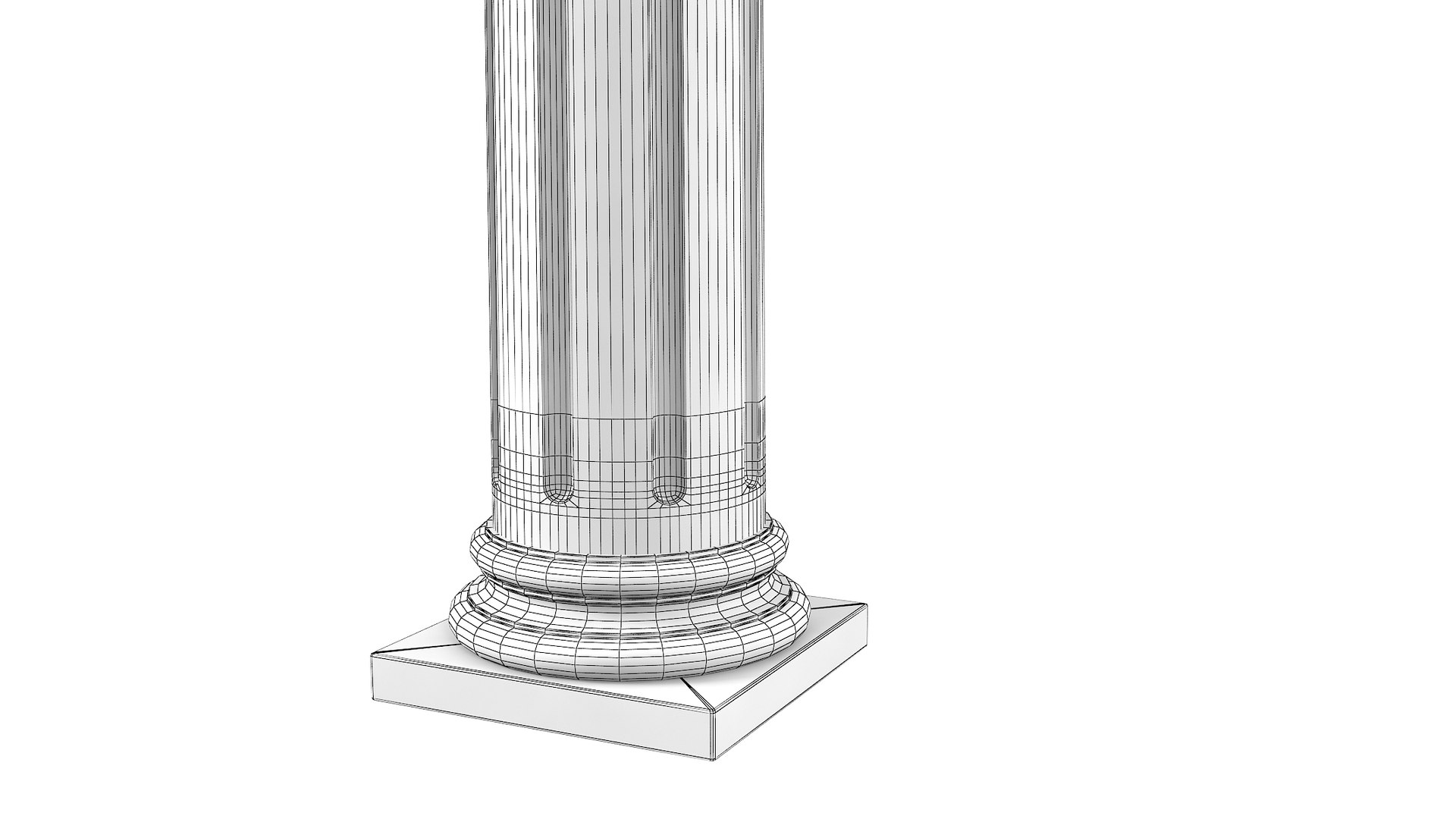 3D Corinthian Greek Ancient Column - TurboSquid 1484860