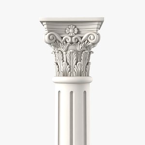 Corinthian Greek Ancient Column