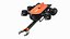 Drone submarino profesional Titan aparejado