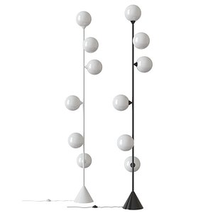 3D Vertical Globe Floor Lamp