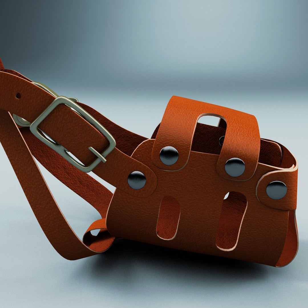 3d Model Dog Muzzles