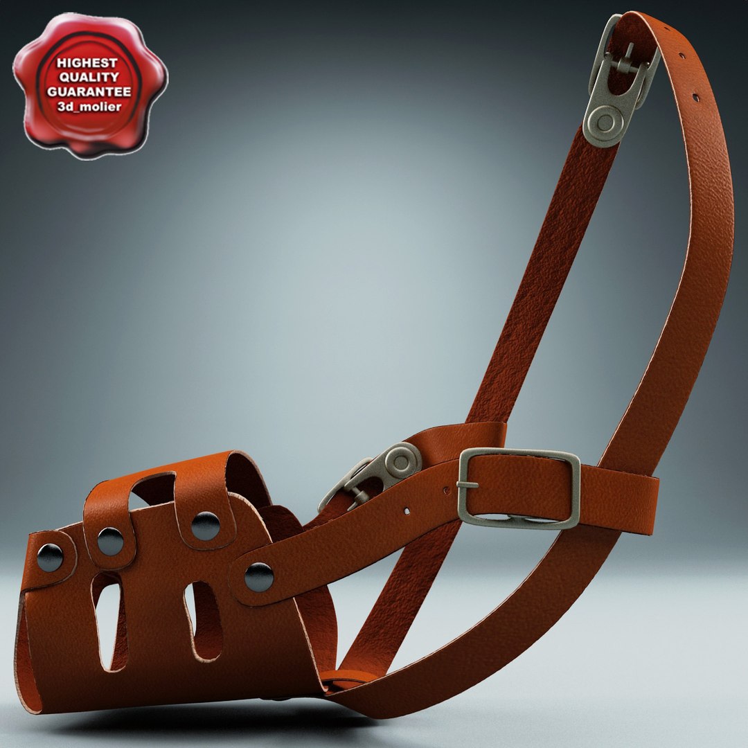 3d Model Dog Muzzles