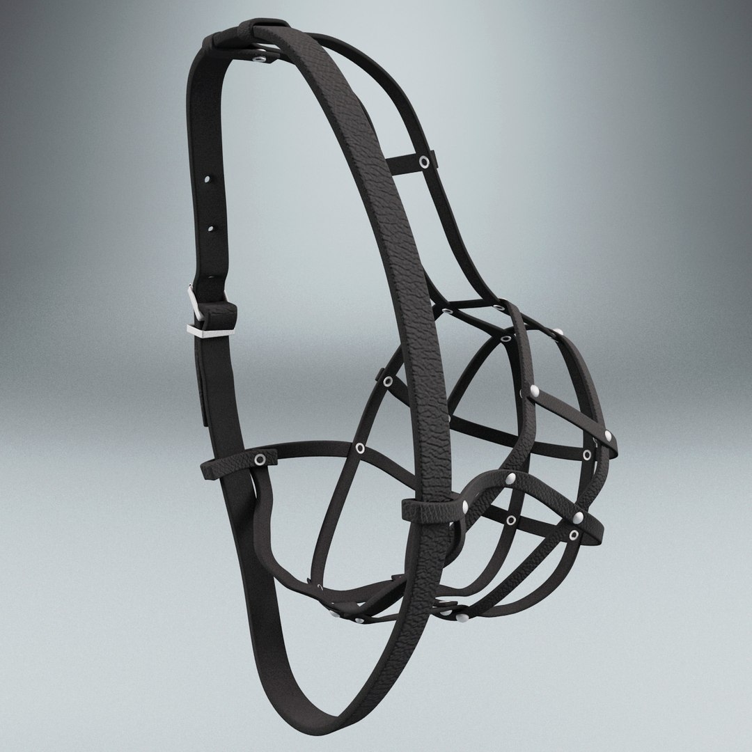 3d model dog muzzles