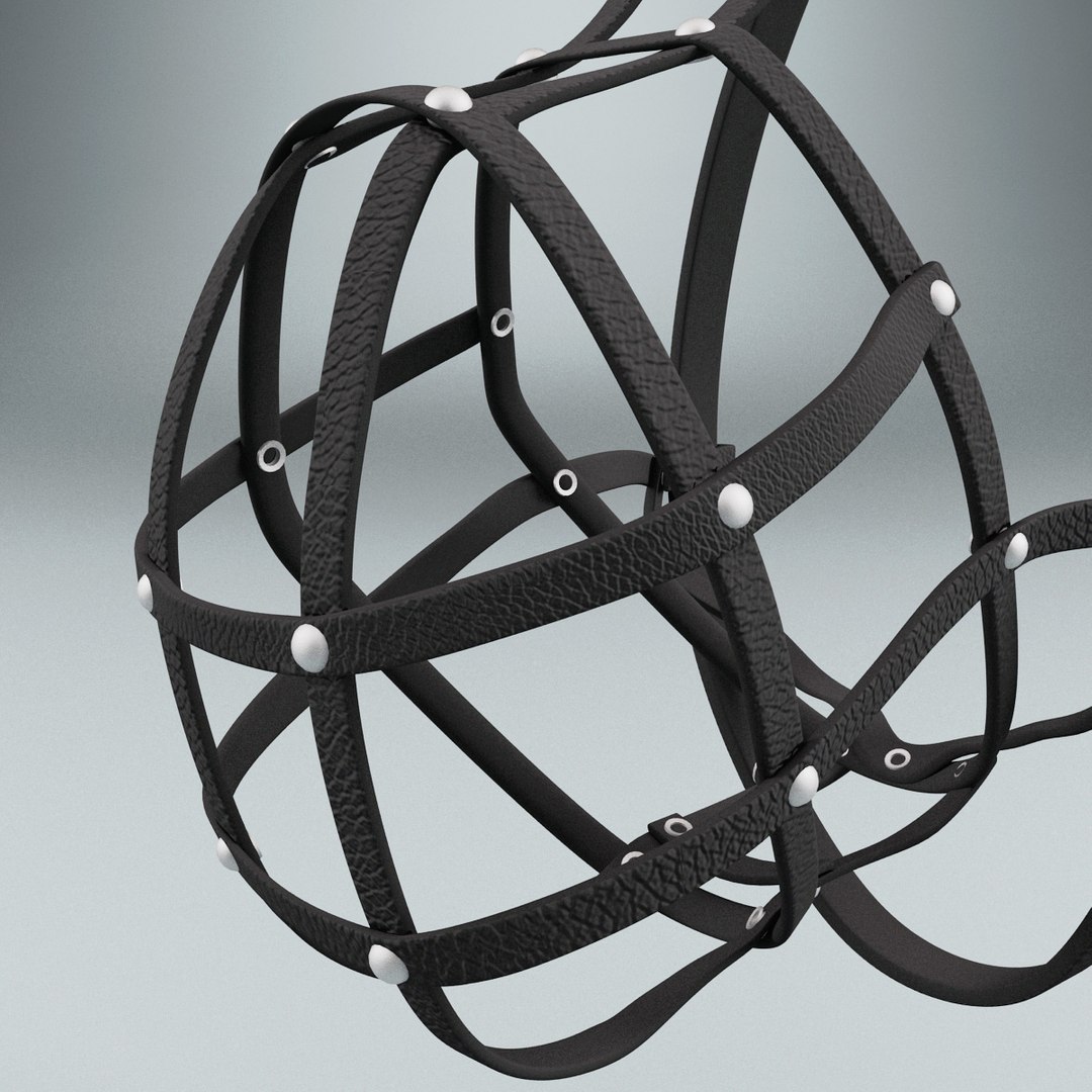 3d model dog muzzles