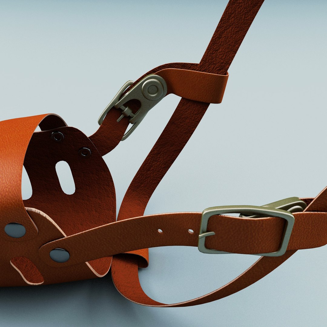 3d model dog muzzles