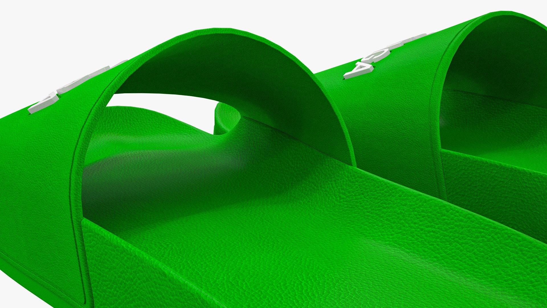 balenciaga green sandals