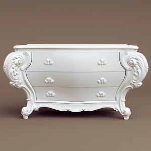 3d commode belloni classico 3049 model