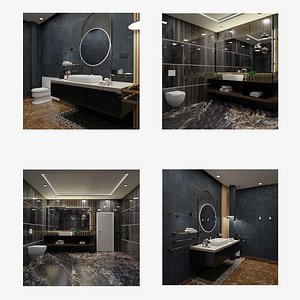 Modern Bathroom 3D Collection