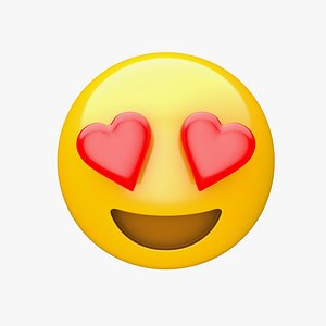 Apple Smiling Face with Heart-Eyes