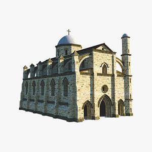 3D Cyprus Orthodox Cathedral Reconstruction model