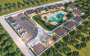 3D mobile home resort