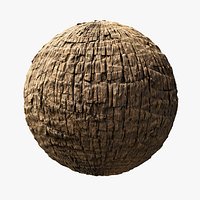 Washingtonia Robusta Palm PBR tiled texture 8K