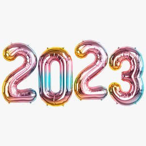 3D foil balloon 2023