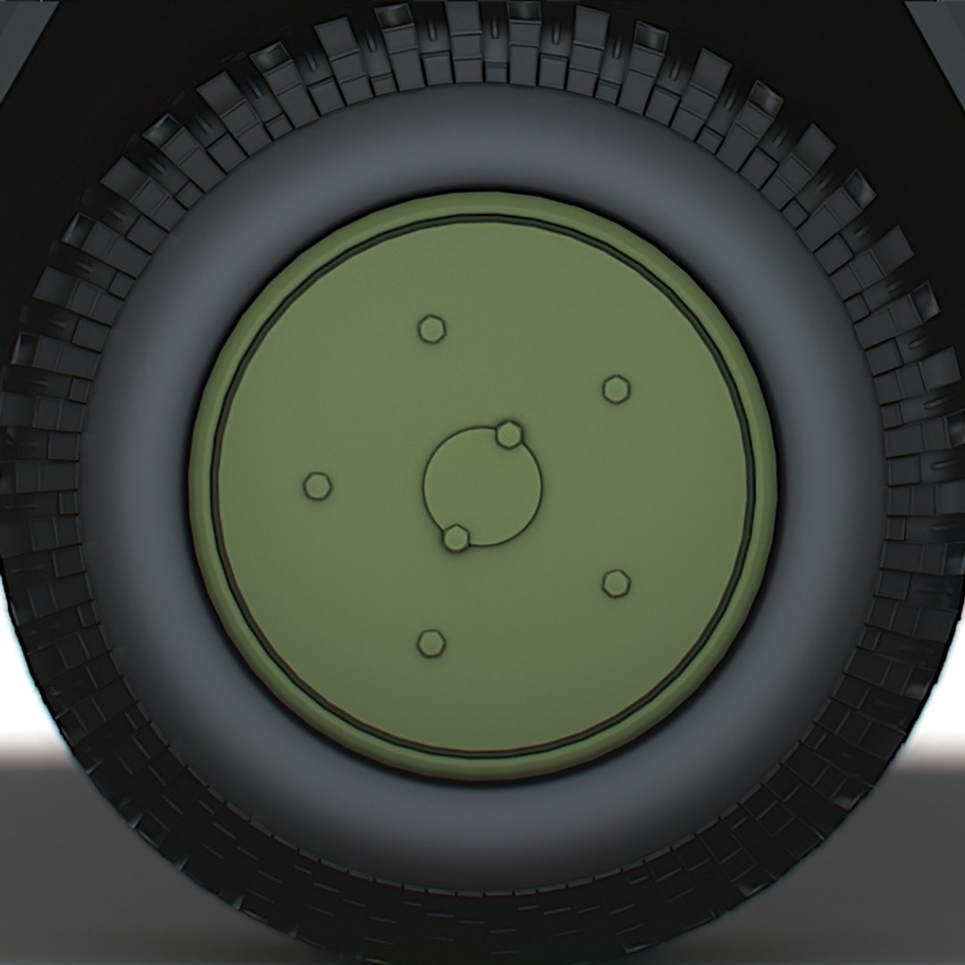 3D Kozak 2M1 2022 Wheel Model - TurboSquid 2009685