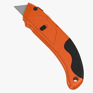 Box Cutter Type 02 Clean and Dirty 3D model