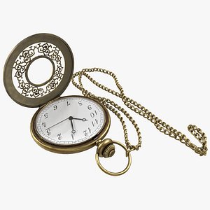 Pocket Watch and Chain