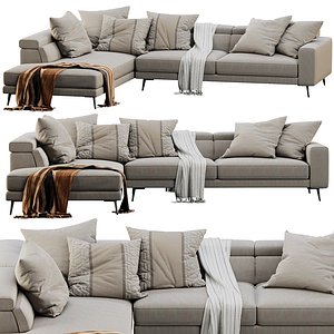 3D Ditre Italia Anderson Sectional