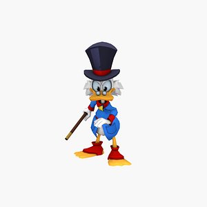 Scrooge McDuck 3D model