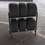 2 Floor Tyre Trolley With Tyre