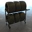 2 Floor Tyre Trolley With Tyre