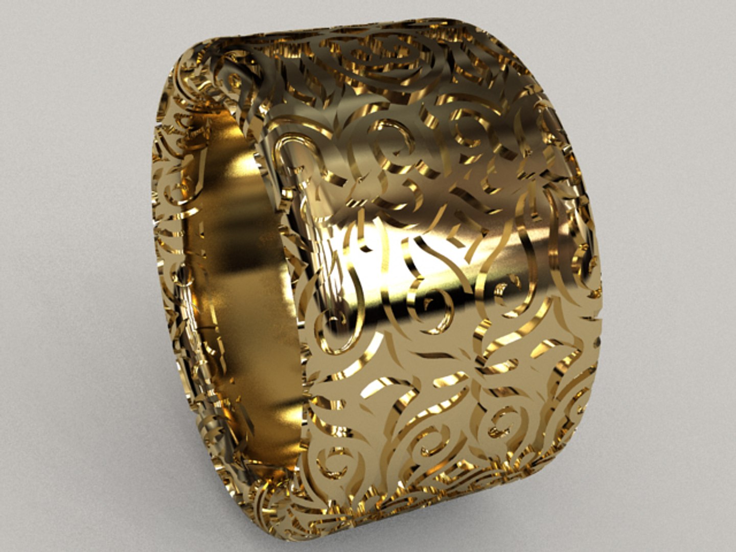 3D Pattern Ring TurboSquid 1298410