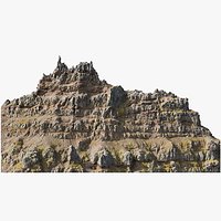 Faroe Mountain Cliffs - 3D PBR Model