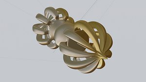 3D model Golden Vajra
