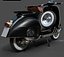Scooter Vespa Standard Classic - Modelo 3D de alta resolución
