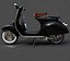 Scooter Vespa Standard Classic - Modelo 3D de alta resolución