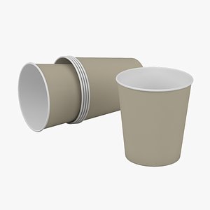 3D Shot Cup model
