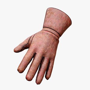 Medieval Gloves 3D