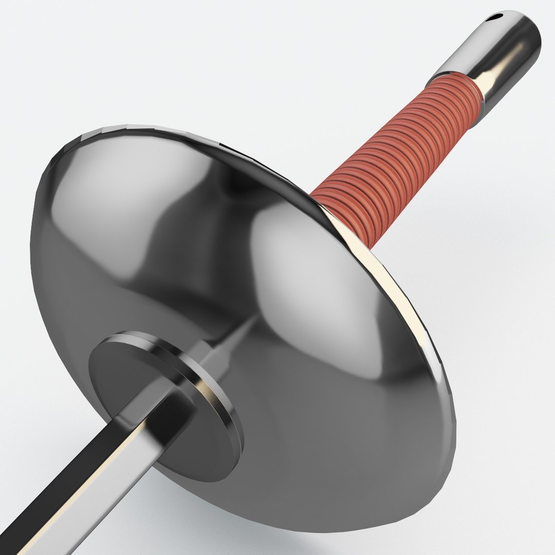 Fencing Foil 3d Model