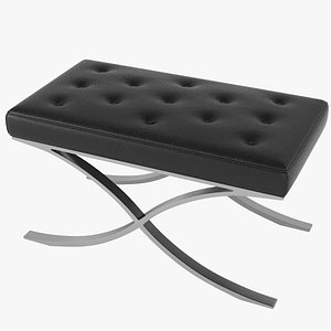 Lexington Marilyn Leather Ottoman