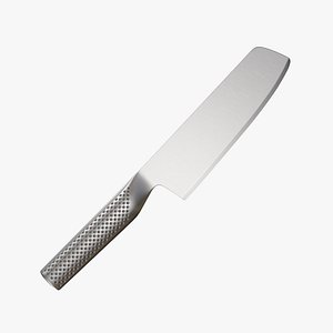 Santoku Kitchen Knife 3D Model