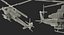 3D US Military Aircrafts Rigged Collection 3