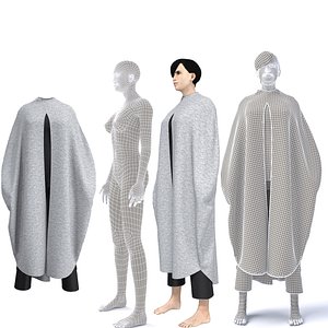 character arabian cloth 3D model
