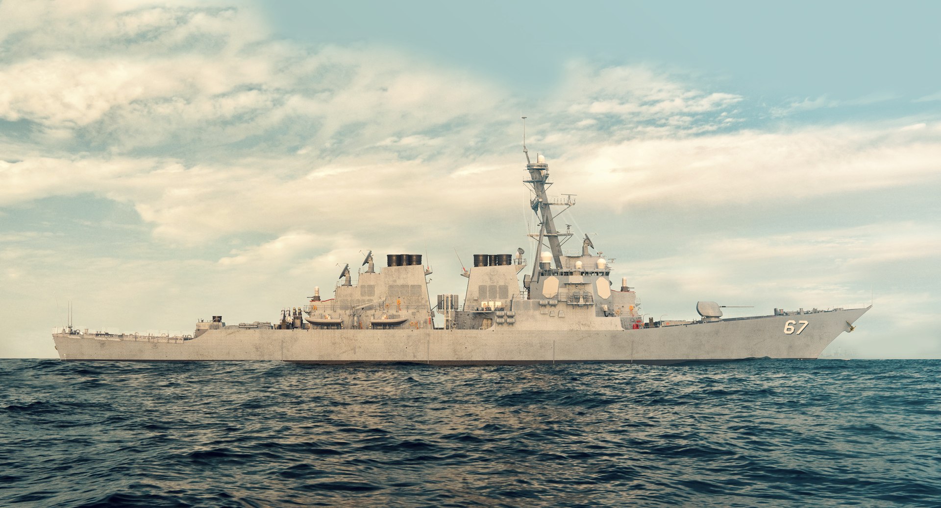 駿河屋 - 【買取】1/350 USS COLE DDG67 「SEA POWER SERIES