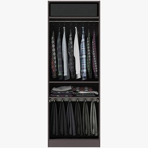 3d wardrobe clothes 02