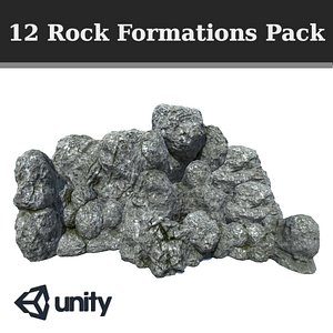 12 Rock Formations Pack
