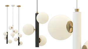 3D chandelier lighting