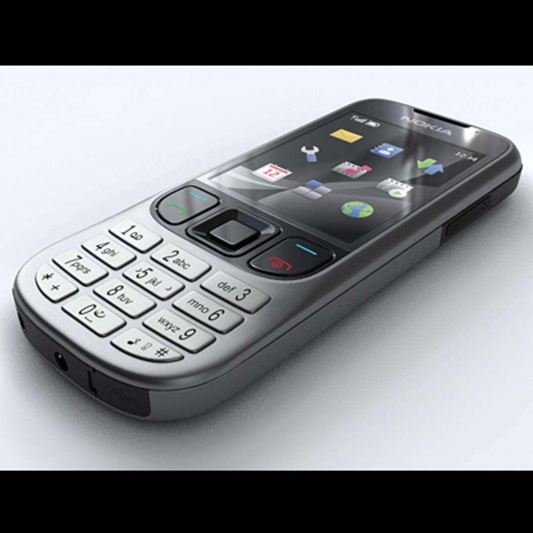 Nokia 6303 Classic 3d Model