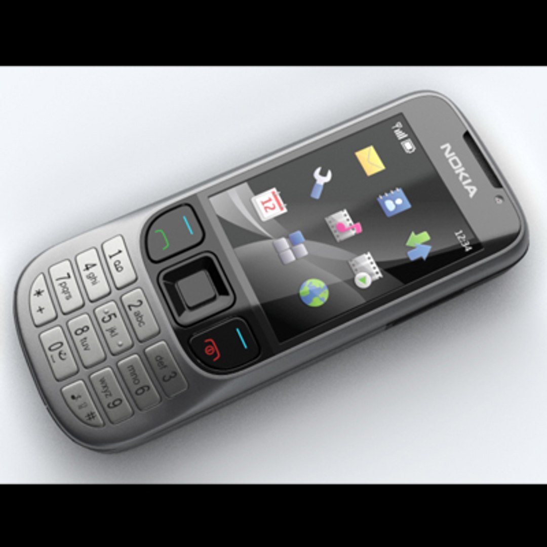Nokia 6303 Classic 3d Model